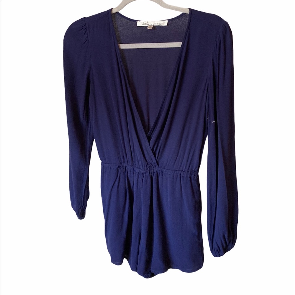 Navy Lovers and Friends Romper Sz. S